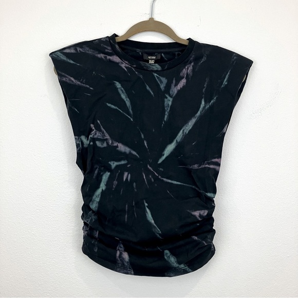 AFRM Billie Side Ruched Crop Tank - Picture 2 of 7